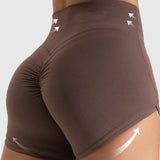 Seamless Hip-lifting Sports Yoga Shorts