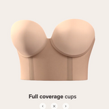 Strapless Full Cup Corset Shaping Bra