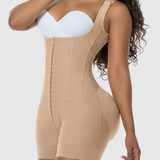 Sorelyne® High Compression Open Bust Shapewear With Hook Shaper Slimming Bodysuit  Tummy Control Girdles