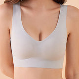 Seamless Full up back Buckle Sports Yoga Bra Underwear