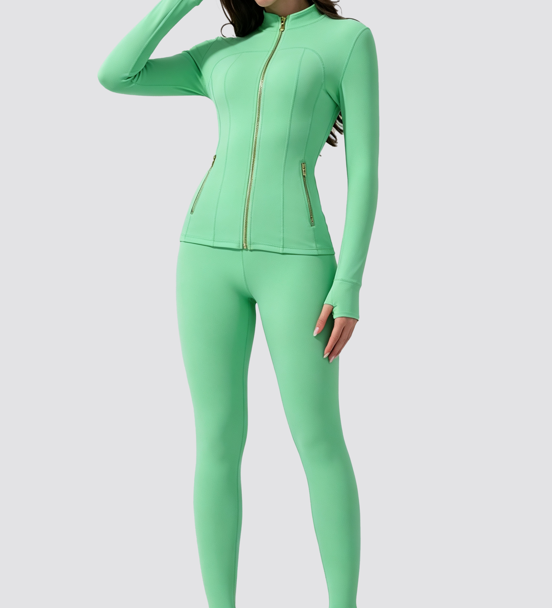 2 Piece Seamless Activewear Set for Yoga and Fitness