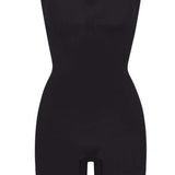Slimming Sleeveless Bodysuit With Removable Shoulder Strap
