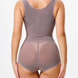 Mesh Seamless Waist Slimmer Corset Butt Shaping Shapewear Bodysuit