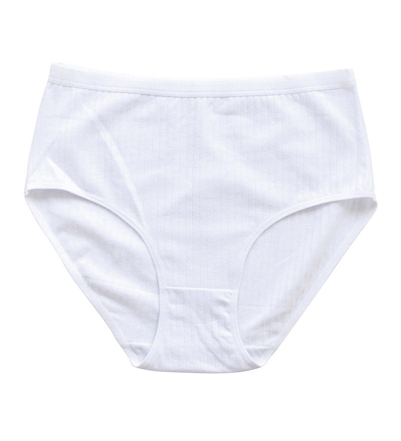 High Waist Pure Cotton Panties Tummy Control Breathable Underwear