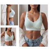 Women's Seamless Wireless Anti-sagging Minimizer Thin Adjustment Bra