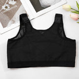 Front Closure Post Surgery Compression Shapewear Bra With Breast Support Belt