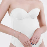 Sorelyne® Sexy Back Lace-up Thong Seamless Skinny Bodysuit