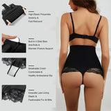 High Waist Shapewear Thong Seamless Slimming Tummy Control Thong