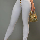 Womens High Rise Stretch Skinny Butt Lifting Curvy Colombian Jeans