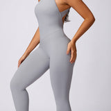 Peach Hip-lifting and Beautiful Back Quick-drying Yoga Jumpsuit