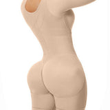 Sorelyne® Full Body Shaper Shapewear Girdle Colombianas Full Bust Long Sleeves Strong Compression
