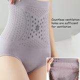Women's Negative Ion Shaper Panty Breathable Hole Traceless Butt Lifter Underwear
