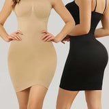 Seamless Shapewear Body Shaper Slip Under Dresses for Women