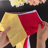 Candy Multicolor Mid-waisted Shaped Panties Underwear Breifs