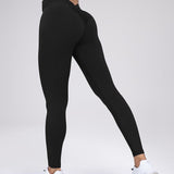 V-Back Scrunch Butt Yoga Pants High Waisted Buttery Soft Workout Leggings