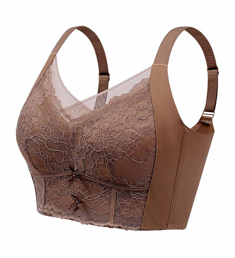 Breathable Wireless Lace Full Coverage Comfortable Bra