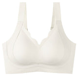 Thin Breathable Wire Free Double Lift Anti Sagging Minimizer Bra
