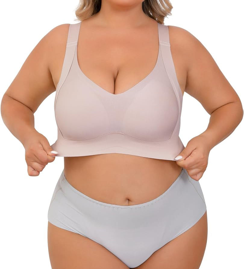 Daily Comfort Wireless Shaper Bra Smooth Full Coverage Support Bra