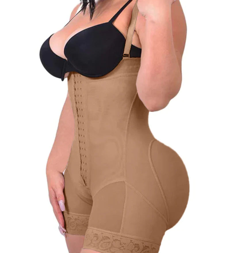 Sorelyne® Tummy Control Body Shaper Butt Lifter Thigh Slimmer Girdle Plus Shapewear with Zipper Crotch