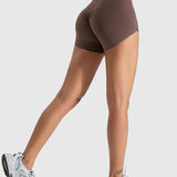 Seamless Hip-lifting Sports Yoga Shorts