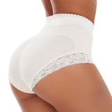 Women's Triangle Mid Waist Hip Lifting Tummy Control Shapewear Shorts