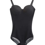 Breast Push Up Butt Lift Bodysuit Shapewear With Bra