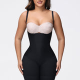 Sorelyne® Open Bust Mid Thigh Bodysuit Seamless Sculpting Butt Lifter Shapewear