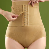 9-Breasted Hooks High Waist Tummy Control Butt Lift Shapewear Panties