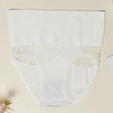 Women's Seamless Shapewear Panty High Waist Sexy Hollow Out Briefs