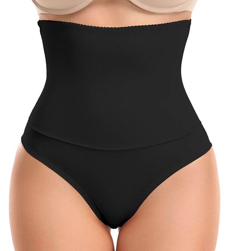 Women's Lace Splicing High Waist Tummy Control Shaping Panties Seamless Underwear