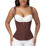 Waist Trainer for Women Body Shaper Corset Vest Tank Top with Steel Bones