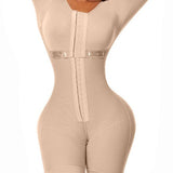 Sorelyne® Full Body Shaper Shapewear Girdle Colombianas Full Bust Long Sleeves Strong Compression