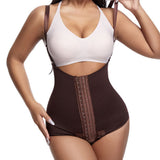Women's Tummy Control Adjustable Buckle Front Open Bust Shapewear