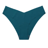 Sexy Ice Silk Low-Rise Panties Seamless Multicolor Briefs Lingerie