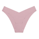 Sexy Ice Silk Low-Rise Panties Seamless Multicolor Briefs Lingerie