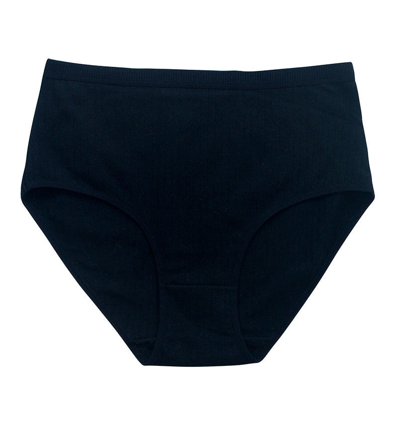 High Waist Pure Cotton Panties Tummy Control Breathable Underwear