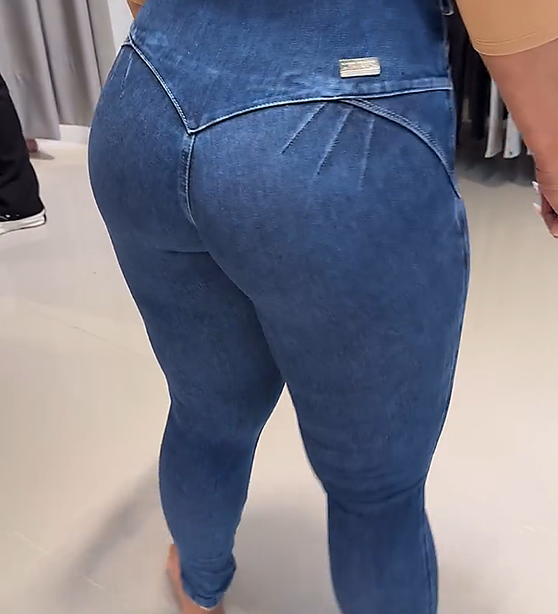 Sorelyne® High Waist Adjustable Waistband Hip Lift Tummy Control Jeans