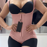 Open Bust Tummy Control Girdles Colombianas Butt Lift Body Shaper