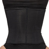 9 Boned Waist Trainer For Women Hourglass Zipper Tummy Control Workout Corset