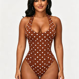 Hourglass Corset Body Shaper Waist Cincher Swimsuit Two-Piece Set