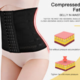 Women's Breathable Adjustable Hooks Waist Trainer Postpartum Tummy Slim Belt