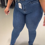 Sorelyne® High Waist Adjustable Waistband Hip Lift Tummy Control Jeans