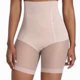 Seamless Mesh Breathable Shapewear Shorts Tummy Control Hip-Lift Corset Shaping Pants