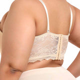High Support Body Sculpting Lace Back Bra