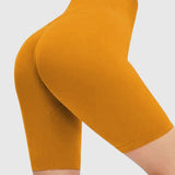 Yoga Shorts High Waist Seamless Hip Lift Shorts