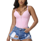 Sorelyne® Girdles Colombianas Love Pattern Corset Top Zipper Waist Trainer