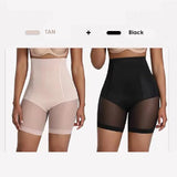 Seamless Mesh Breathable Shapewear Shorts Tummy Control Hip-Lift Corset Shaping Pants