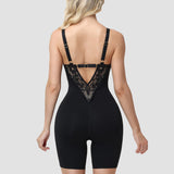 Sorelyne® Lace Plunge Backless Bodysuit Shapewear
