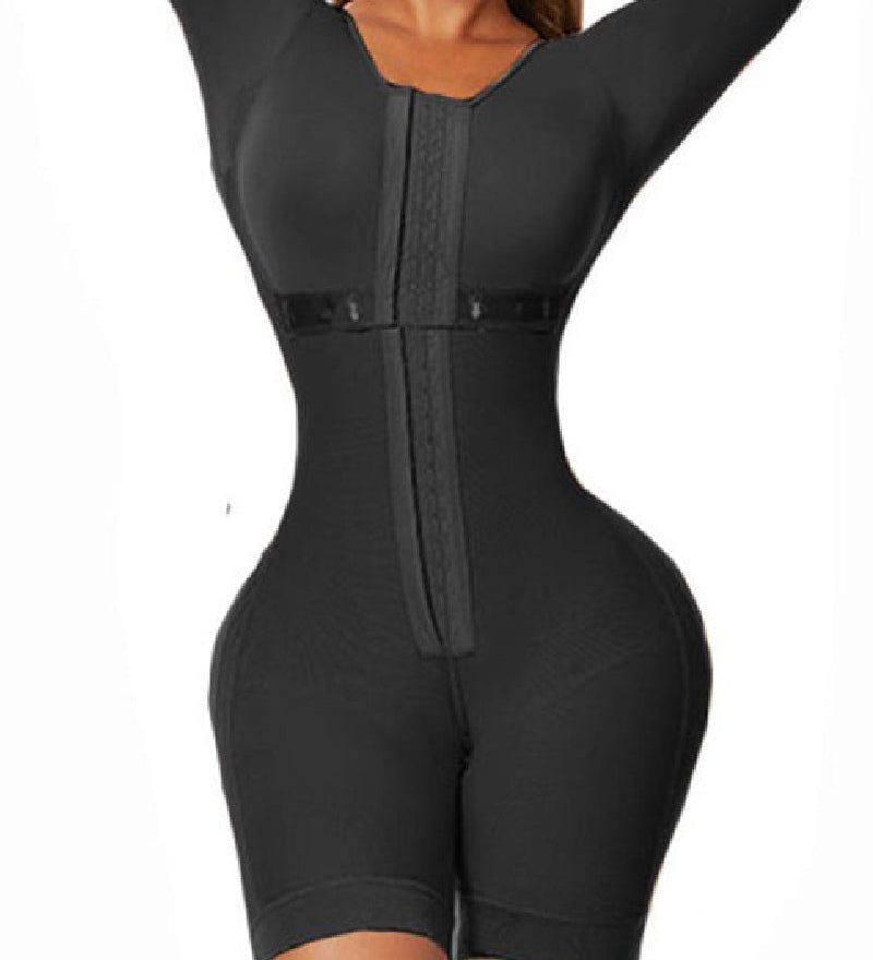 Sorelyne® Full Body Shaper Shapewear Girdle Colombianas Full Bust Long Sleeves Strong Compression