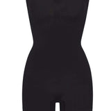 Slimming Sleeveless Bodysuit With Removable Shoulder Strap